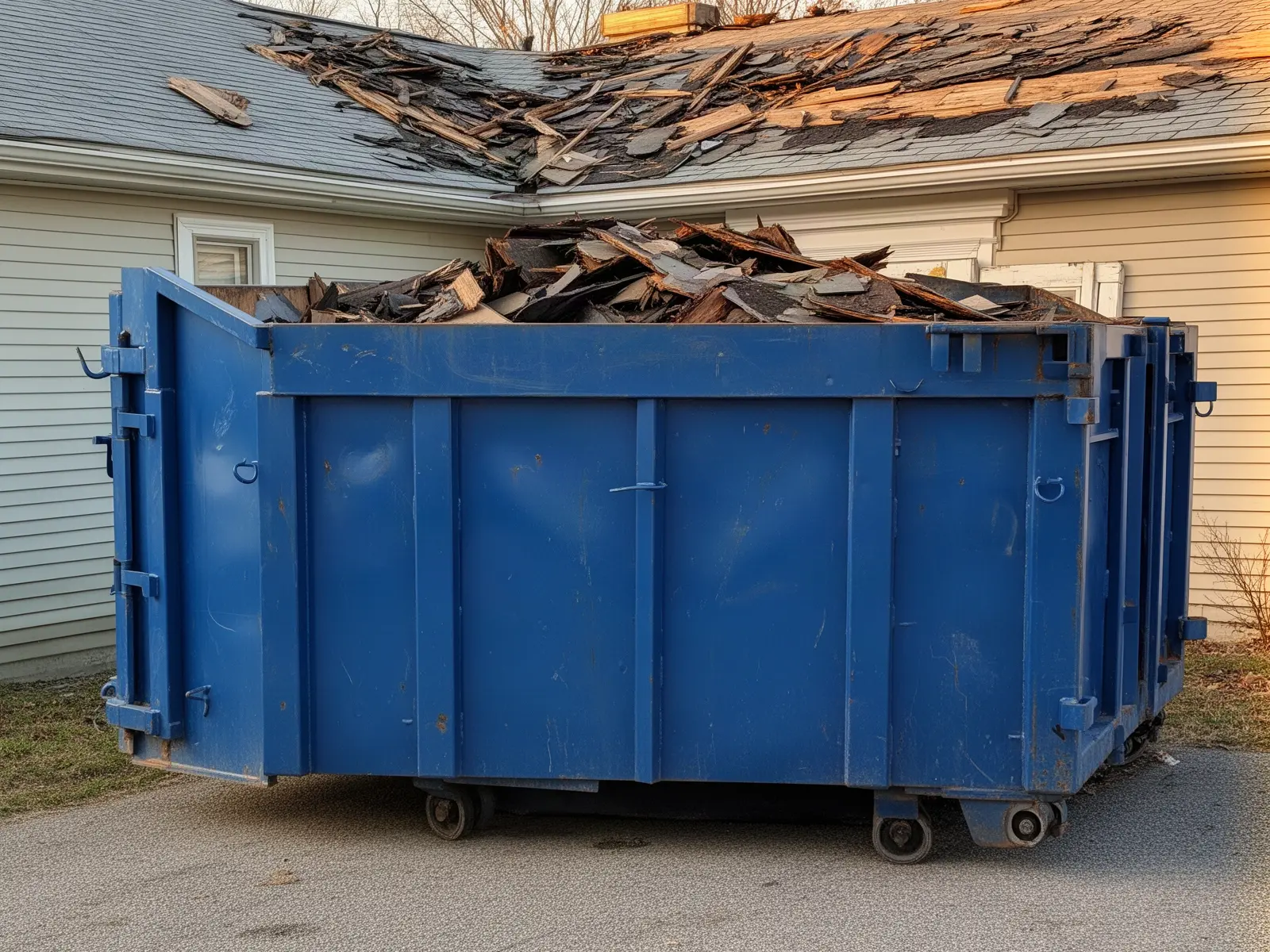 Roll-off dumpster from Best One Dumpster Rental in Syracuse, NY